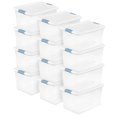 thumbnail image 1 of Caja de Almacenamiento Sterilite Transparente con Cierre de 64 Cuartos, 1 of 9