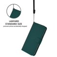 thumbnail image 6 of Wallet Case Compatible for Google Pixel 10a, PU Leather Magnetic Closure Protective Flip Folio Case with 3 Card Holder and Wrist Strap Cover Women Men,Dark Green,For Google Pixel 10a, 6 of 11