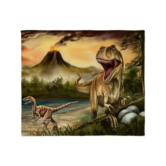 CafePress - Predator Dinosaurs Blanket - Soft Fleece Throw Blanket, 50"x60" for All Ages