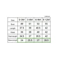 thumbnail image 4 of SUNSIOM Baby Girls 3Pcs Fall Outfits Long Sleeve Romper + Doughnut Pants + Headband Set Infant Clothes, 4 of 6
