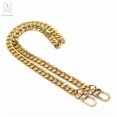 thumbnail image 2 of Gustavedesign 47 Inchs DIY Purse Metal Chain Strap Replacement Crossbody Shoulder Strap Handbag Iron Flat Chains -Gold, 2 of 8
