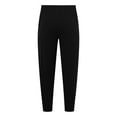 thumbnail image 5 of FINALGANG Mens Solid Color Casual Elastic Waist Beach Pants Loose Fit Comfortable Lightweight Sweatpants With Side Pocket For Daily Wear Black XXXL, 5 of 5