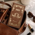 thumbnail image 6 of 2027 Daily Planner - Portable Notebook 6.8 x 3.7 Inches | Brown Leather Cover | Lined Paper | 95g | Daily Plan, Goal Setting & Note Taking, 6 of 9