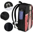 thumbnail image 4 of Kamado Nezuko 17 Inch Travel Backpack Casual Laptop Backpack With Usb Charging Port Daypack Bookbags, 4 of 9