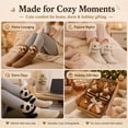 thumbnail image 6 of 3D Knit Animal Socks, Cute Fuzzy Novelty Slipper Socks with Non-Slip Grips for Women, Christmas Gifts, 6 of 6