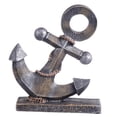 thumbnail image 1 of Creative Boat Anchor Shape Desktop Adornments Anchor Model Resin Decor, 1 of 6