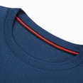 thumbnail image 4 of Mens Solid Color T Shirt O Neck Long Sleeve Tee Casual Loose Top Shirt Autumn, 4 of 9