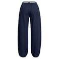 thumbnail image 5 of RongHuan Wide Leg Pants Womens Loose Fit Drawstring Joggers High Elastic Waisted Workout Pant Casual Trousers Daily Wear, 5 of 9