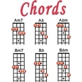 thumbnail image 3 of Walrus Productions Mandolin Chord Mini Chart, 3 of 3