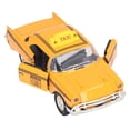 thumbnail image 2 of Juguete modelo de taxi escala 1:32 modelo de taxi juguete de modelo de coche simulado de aleación de coche con luz de sonido decoración de regalo de cumpleaños ANGGREK Otros, 2 of 8