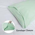 thumbnail image 4 of PiccoCasa Soft 1800 Series Microfiber Long Pillowcases Full-Size, 4 of 10