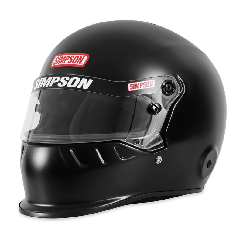 Simpson 9950018 Vudo Helmet SA2025 Small - Matte Black - SA2025