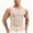 Khaki, variant on WIZUTIZ Men's Tank Tops Party Sequin Fishnet Hollow Out Sheer Breathable Tank Tops Camisole Waistcoat Nightclub Summer Sleeveless Top