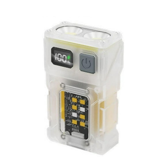 COB LED Work Light Mechanic USB Rechargeable Flashlight Magnetic 1 Lamp B5F0