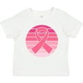 thumbnail image 3 of Inktastic Breast Cancer Pink Ribbon Retro Girls Toddler T-Shirt, 3 of 5