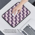 thumbnail image 6 of Pofeuu Leopard Print Print Laptop Carrying Case,13-15-Inch Laptop and Tablet, Sleek Design, Durable and Water-Repellent Fabric, Business Casual or School-15 inch, 6 of 8