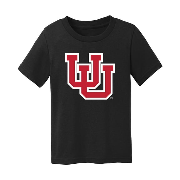 Toddler Chad & Jake  Black Utah Utes Logo T-Shirt