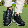 thumbnail image 5 of YOURDIARY Mens Waterproof Golf Shoes Non-Slip Comfort Lightweight Outdoor Golf Sneakers, 5 of 7