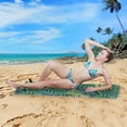 thumbnail image 6 of GZHJMY Palm Leaves Beach Towel Quick Dry Absorbent Bath Towels Sandproof Lightweight Towel for Gym Yoga Sports Swimming- 30x60in Washcloth, 6 of 7