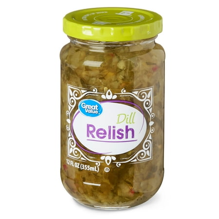 Great Value Dill Relish, 12 fl oz