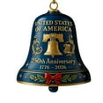 thumbnail image 2 of USA 250th Anniversary Liberty Bell Ornament Handmade Metal Commemorative Hanging Decor for Christmas Tree Garden Display Patriotic ors Keepsake and Holiday Decorations, Celebration Bell, 3D, 2 of 6