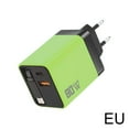 thumbnail image 1 of 80W GaN Fast Charger, Retractable USB-C Cable, Dual Port, for Phone, Laptop, Desktop, 1 of 7