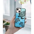 thumbnail image 5 of FINCIBO Soft Rubber Protector Cover Case for Apple iPhone 13 mini 5.4" 2021 (NOT FIT Apple iPhone 13 Pro 6.1" 2021/iPhone 13 6.1" 2021/iPhone 13 Pro Max 6.7" 2021), Ocean Sea Turtles, 5 of 5