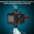 thumbnail image 3 of Controlador De Presión Automático Del Interruptor De Presión De La Bomba De Agua Autocebante Negro De 220V seitruly TO005632-02, 3 of 7