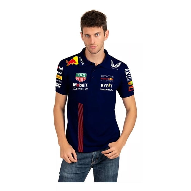 Camisa Red Bull Tipo Polo 2022 Playera Checo Pérez