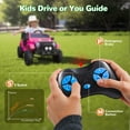 thumbnail image 6 of Hisoft 12V Ride on Jeep Car with Parent Remote and Music, 6 of 9