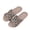 Black, variant on Linen Cross-Strap Slide Sandals Unisex Breathable Non-slip Indoor Outdoor Slippers Summer Lightweight Footwear Black 37-38