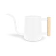 thumbnail image 1 of Regadera para plantas de interior PENGJJMXG 35 oz/1000 ml Acero inoxidable Pico largo Blanca, 1 of 5