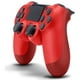 Contrôleur Sans Fil pour PS4, Rouge Magma – image 5 sur 6