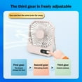 thumbnail image 7 of UttpKLBx Smart Portable Air Conditioner Hands Free Bladeless Fan Portable Air Cooler Air Cooler Fan for Room, for Outdoor Indoor Office, Travel (Pink), 7 of 7