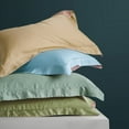 thumbnail image 4 of ERDOUY 2Pcs 60 tencel pillowcases Light luxury life, selected fabric pillowcase, guard your sweet dream 18.9x29.13inch(Dark green）, 4 of 4