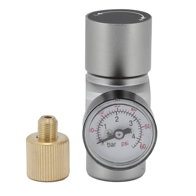 Regulador De CO2 Suministros De Barril De Cerveza Regulador De Gas De Preparación Duradero Fácil De Llenar Para Agua De Soda Para Hacer Cerveza Casera