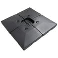 thumbnail image 1 of C-Hopetree 356 lb Heavy Duty Base Weights Stand for Offset Cantilever Outdoor Patio Umbrella, 4 Piece Set, Black, 1 of 7