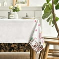 thumbnail image 3 of Birthday Tablecloth 60x102 Inch Rectangular, Colorful Animals Birthday Cake Celebration Washable Seasonal Table Cover for Party Picnic Dinner Decor, 3 of 6
