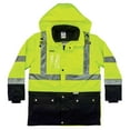 thumbnail image 5 of Ergodyne GloWearÂ® 8388 Type R Class 3/2 Thermal Jacket Kit, Lime, 4XL, 5 of 6