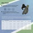 thumbnail image 6 of Haitryli Girls Workout 3Pcs Outfit Long Sleeve Cropped Hoodie with Striped Texture Tank Top Camouflage Sweatpants Black Army Green 11-12Y, 6 of 6