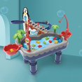 thumbnail image 1 of Penguin Slide Magnetic Fishing Toy Pool Set Children‘s Baby Gifts For Guys, 1 of 5