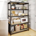 thumbnail image 4 of ZEUKMXOO 2200LBS Garage Shelving Unit, 72"H*35.5"W*15.8"D Adjustable Storage Shelves, 5-Tier Heavy Duty Shelf Rack for Basment, Garage, Pantry, Warehouse, Kitchen, 4 of 8