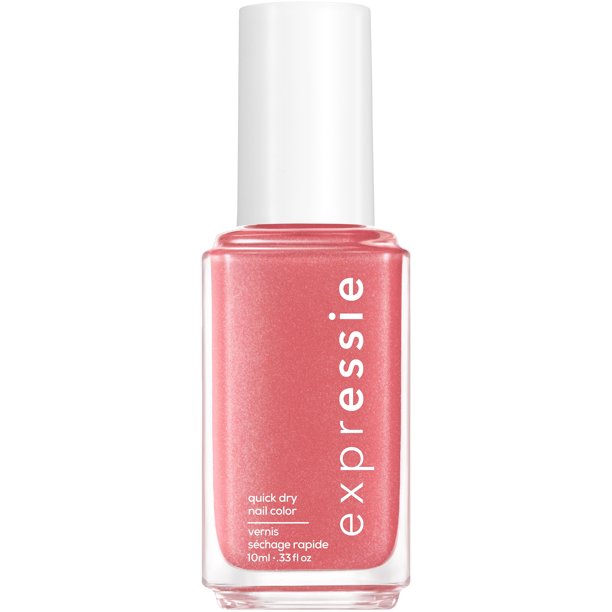 essie expressie quick-dry nail polish, pink nail polish, trend & snap ...