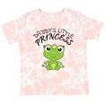 thumbnail image 3 of Inktastic Daddy's Little Princess Cute Frog Girls Toddler T-Shirt, 3 of 5