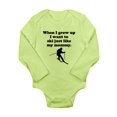thumbnail image 1 of CafePress - Ski Like My Mommy Body Suit - Long Sleeve Infant Bodysuit, 1 of 1