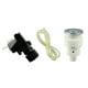 thumbnail image 5 of Cateissary 16A Un botón Encendido Apagado Interruptor de botón de aire Jet Set Baño Spa Tubería Triturador de basura Kit de botón de Juegos de accesorios de baño Color aleatorio 28mm Cateissary HA1927-01, 5 of 6