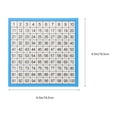 thumbnail image 3 of Miangastore 10 Sheets Number Charts Hundreds Chart Math Charts Math Tables Math Accessory, 3 of 9