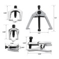 thumbnail image 6 of TCFUNDY 6PCS Front End Service Tool Kit Ball Joint Tie Rod Set Pitman Arm Puller Remover, 6 of 8