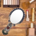 thumbnail image 4 of unbranded Espejo De Mano Plegable Vintage Con Decorativo De Pavo Real Para Uso Doméstico, 4 of 7