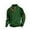 A-Green634, variant on Men's Quarter-Zip Cable Knit Sweater Retro Contrast-Panel Pullover Casual Daily Warm Top